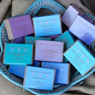 Handmade Soap from Cherry Valley Organics