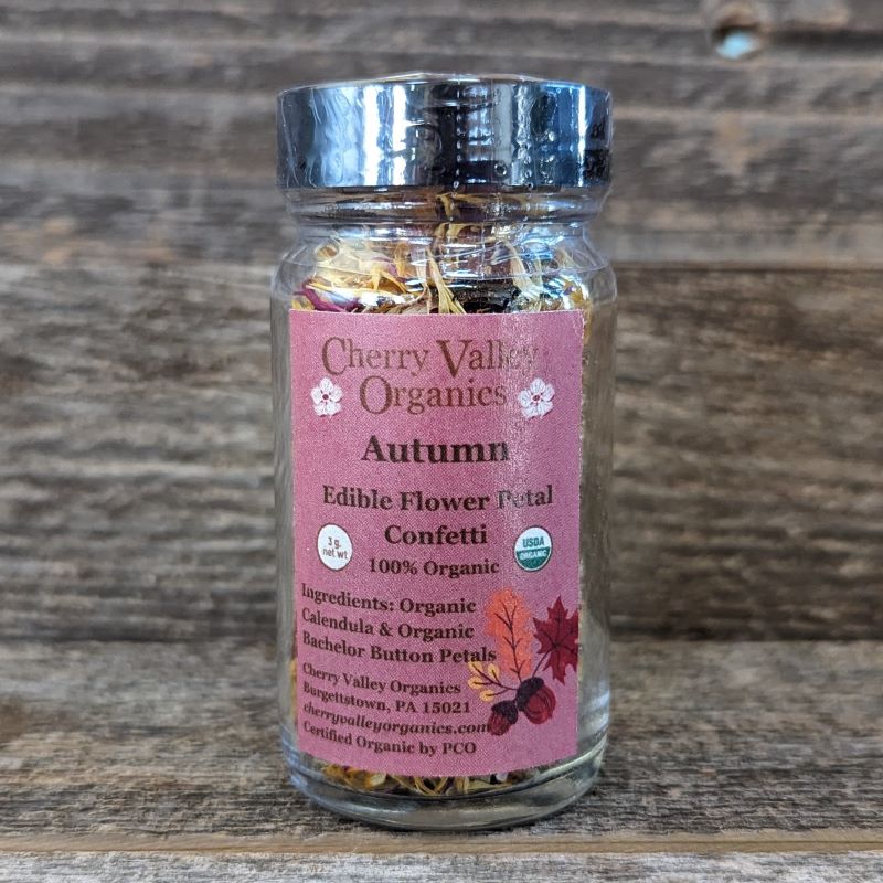 Edible Flower Petal Confetti - Autumn Kit