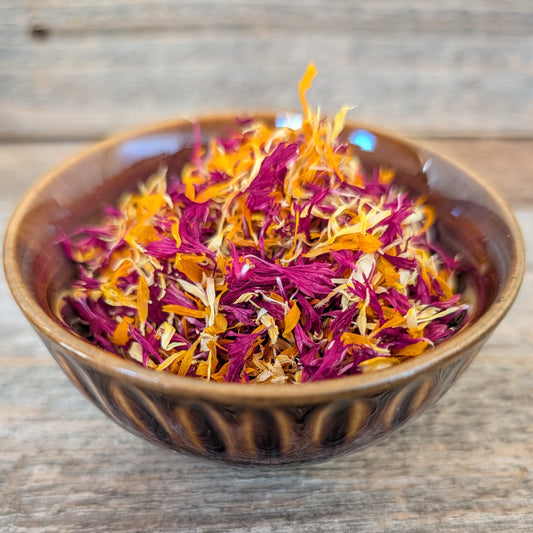 Edible Flower Petal Confetti - Autumn Mix