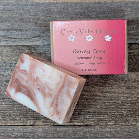 Candy Cane Seasonal Soap