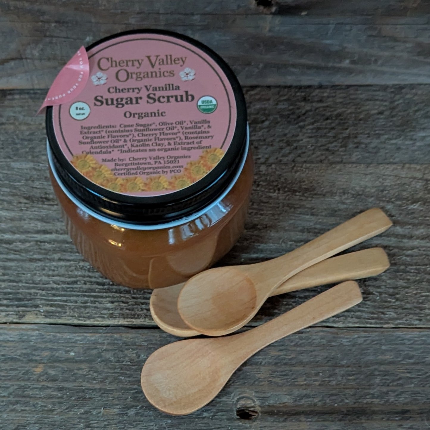 Cherry Vanilla Sugar Scrub