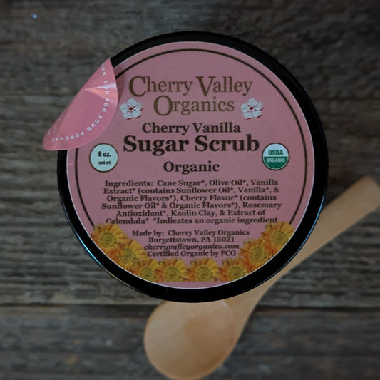 Cherry Vanilla Sugar Scrub