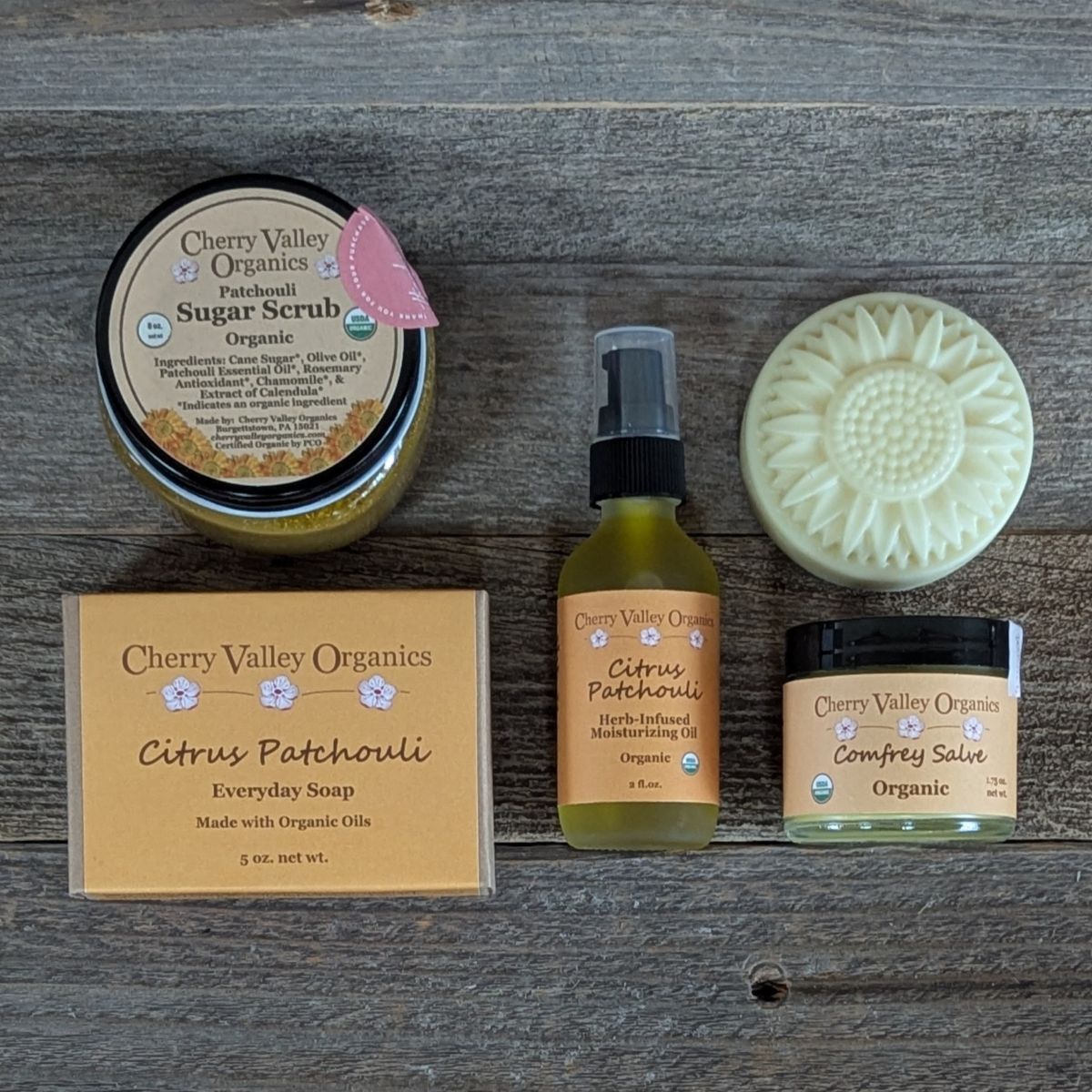 5-Step Herbal Skin Care Ritual - Citrus Patchouli