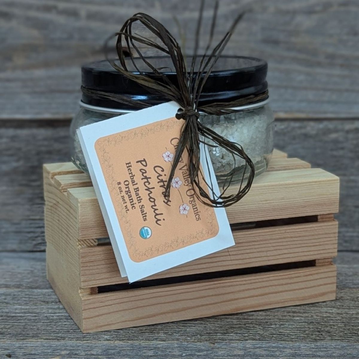 Citrus Patchouli Herbal Bath Salts