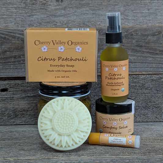 5-Step Herbal Skin Care Ritual - Citrus Patchouli