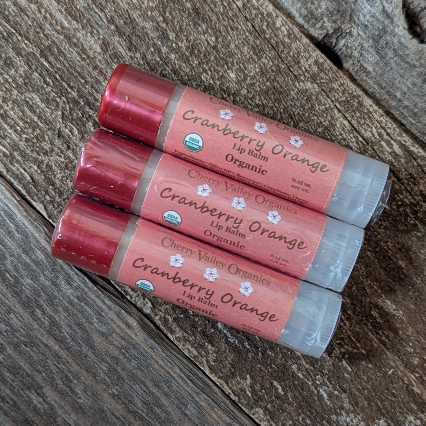 Cranberry Orange Lip Balm