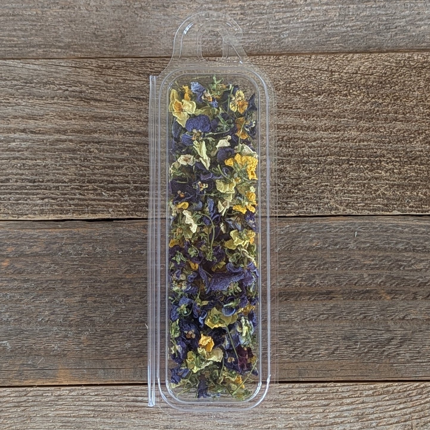 Dried Mini Violas for Cake Decorating (Purples, White, Yellows, & Orange)