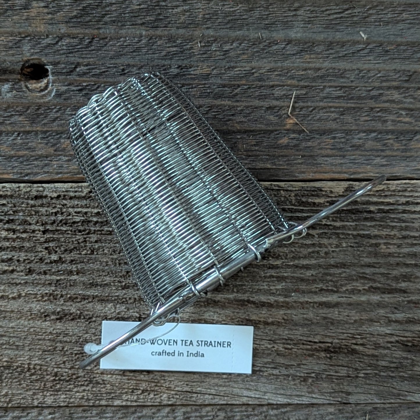 Fair-Trade Handwoven Tea Strainer