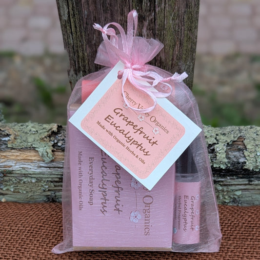 Grapefruit Eucalyptus Self-Care Gift Set