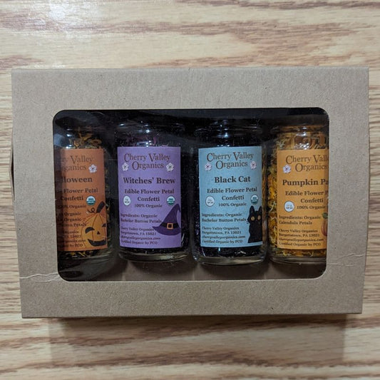 Edible Flower Petal Confetti - Halloween Kit