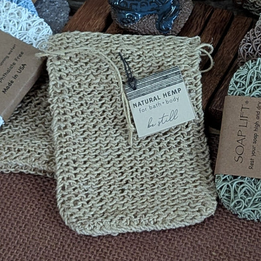 Hemp Soap Bag