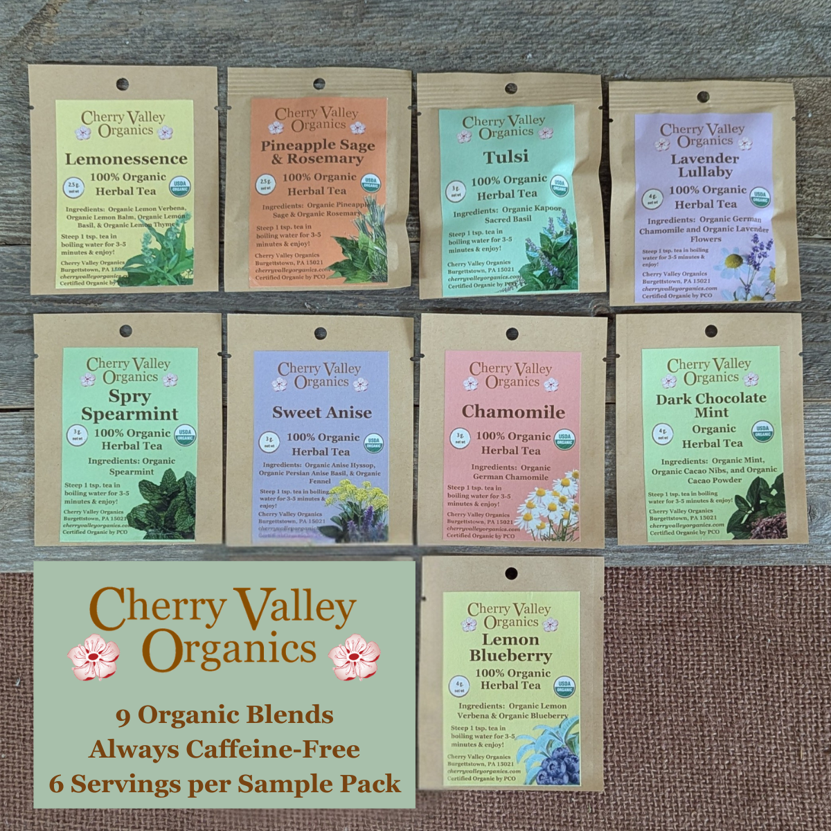 Herbal Tea Gift Basket
