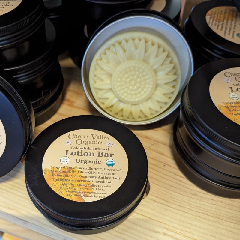 Calendula-Infused Lotion Bar