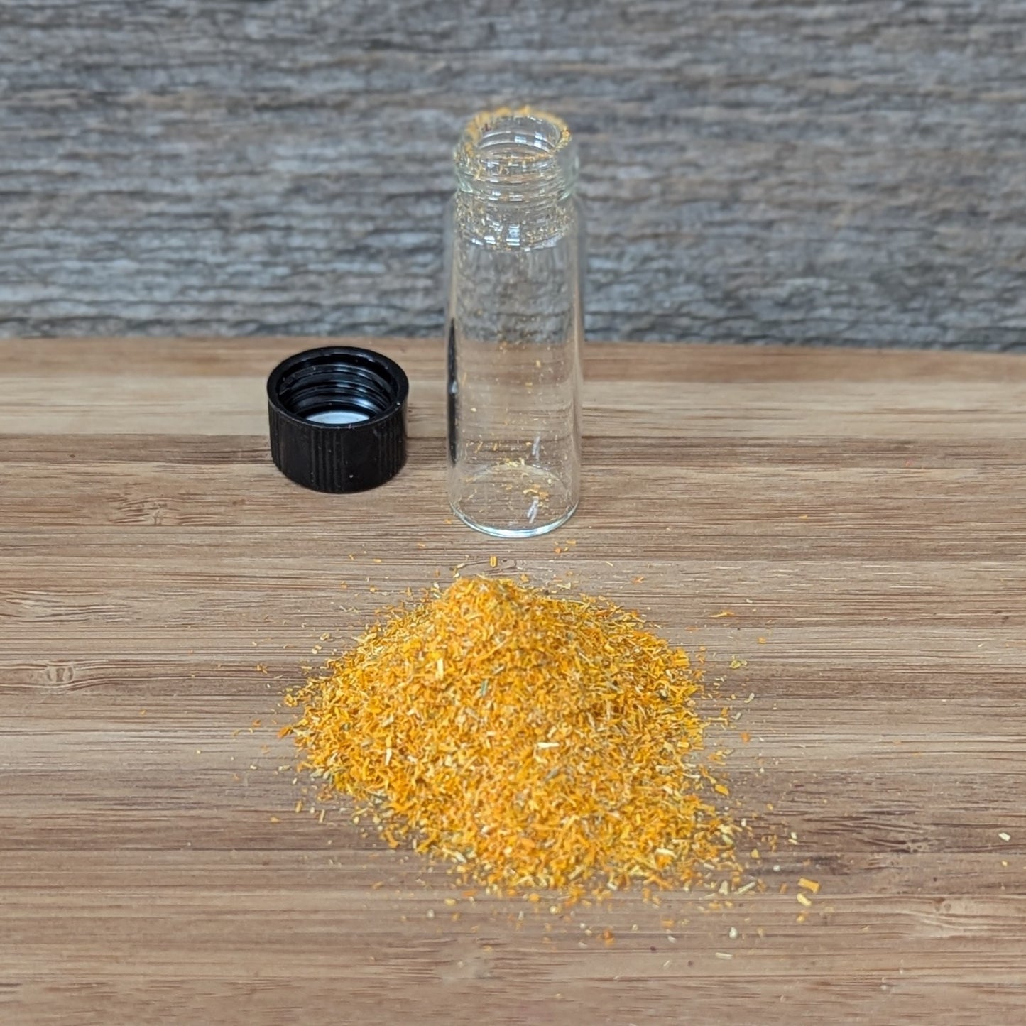 Dried Orange Calendula Petal Powder for Cake Decorating