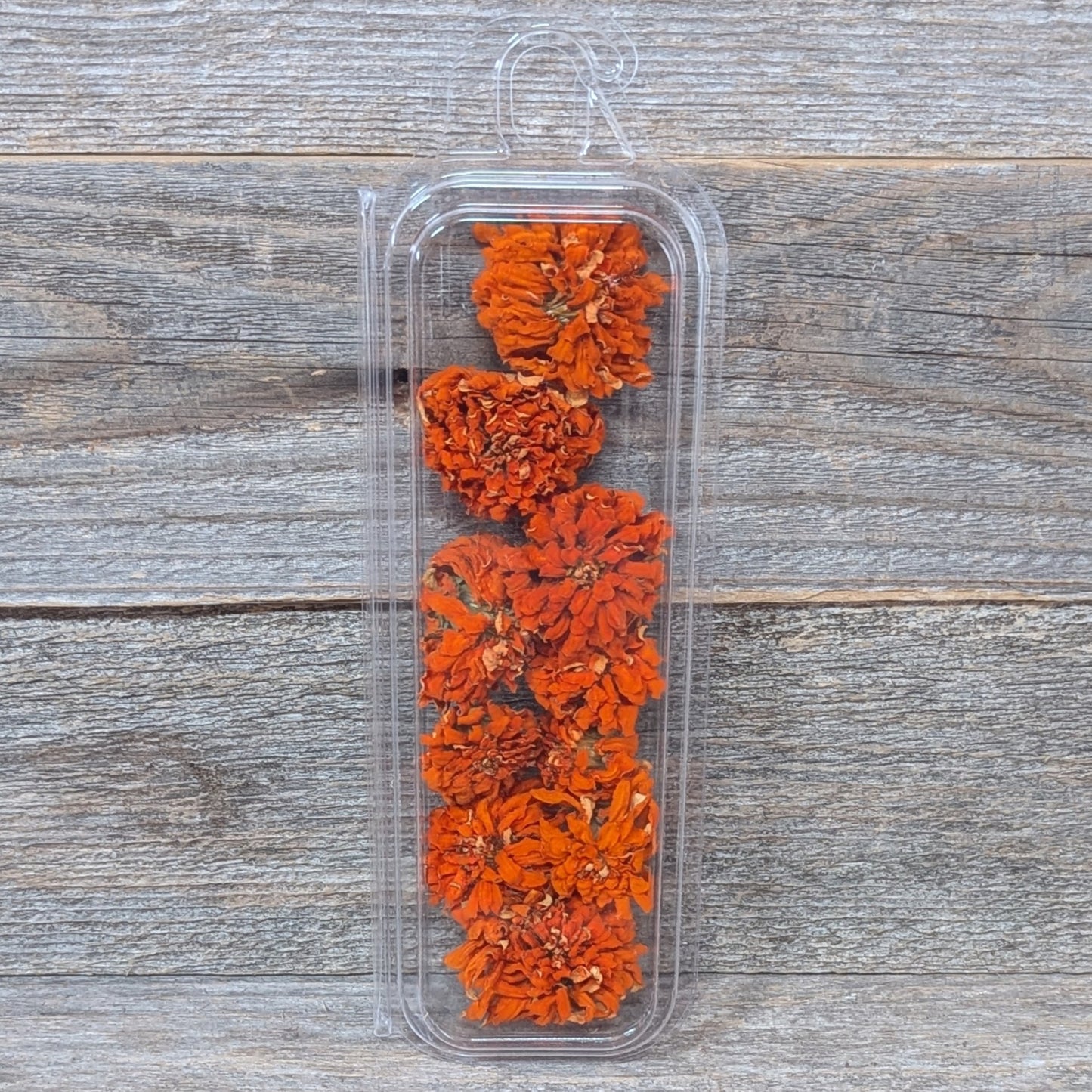 Edible Zinnias for Cake Decorating, Orange