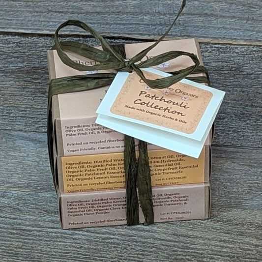 Patchouli Soap Trio Gift Set