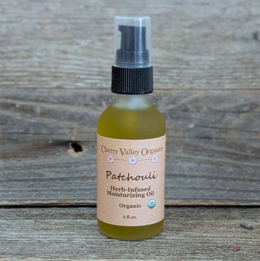 Patchouli Herb-Infused Moisturizing Oil