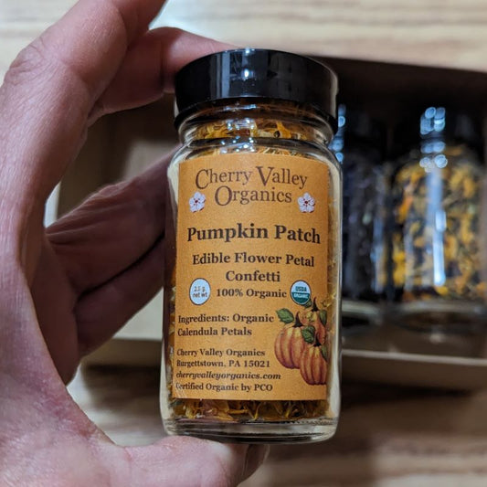 Edible Flower Petal Confetti - Pumpkin Patch