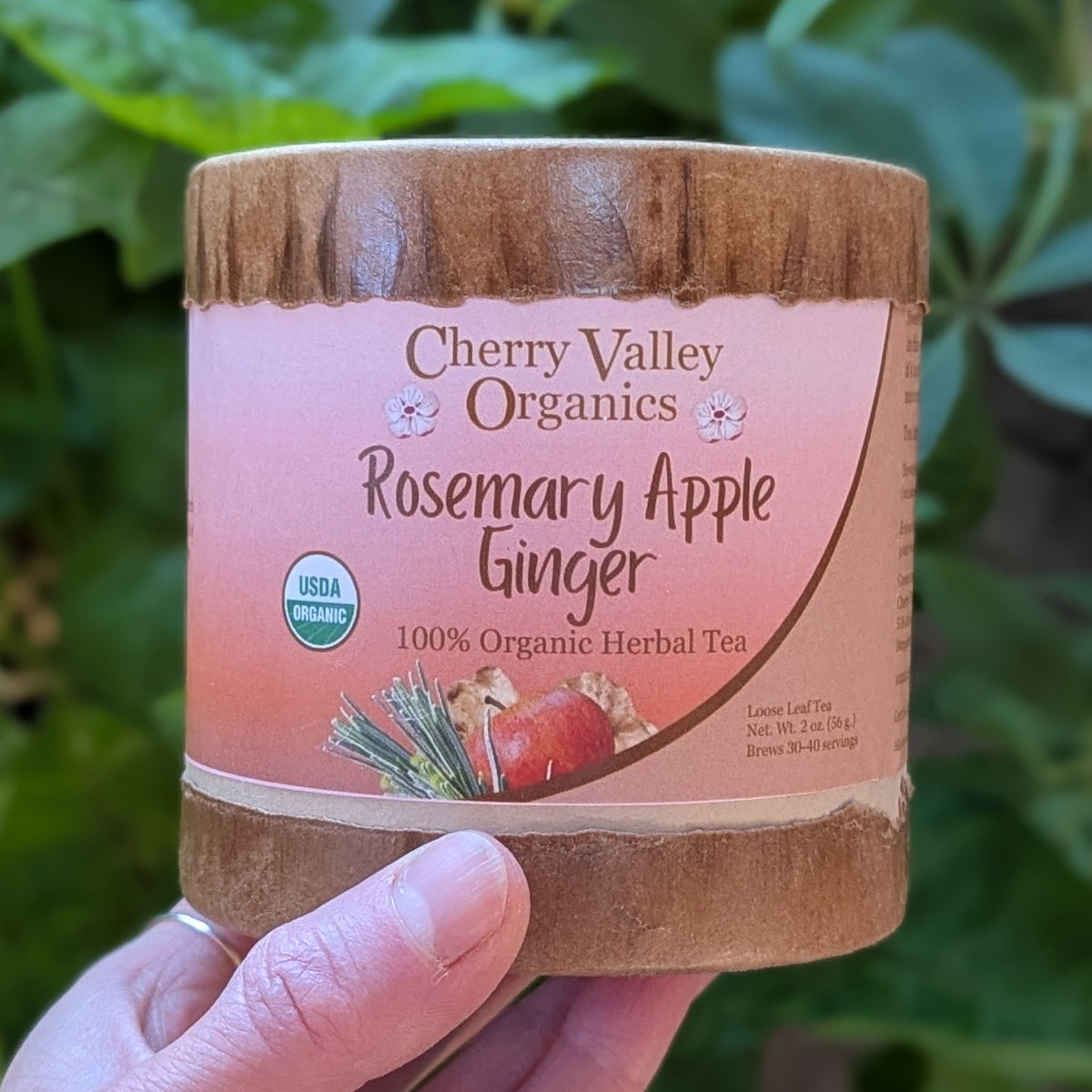 Rosemary Apple Ginger Herbal Tea