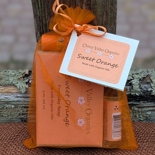 Sweet Orange Self-Care Gift Set