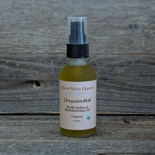 Unscented Herb-Infused Moisturizing Oil