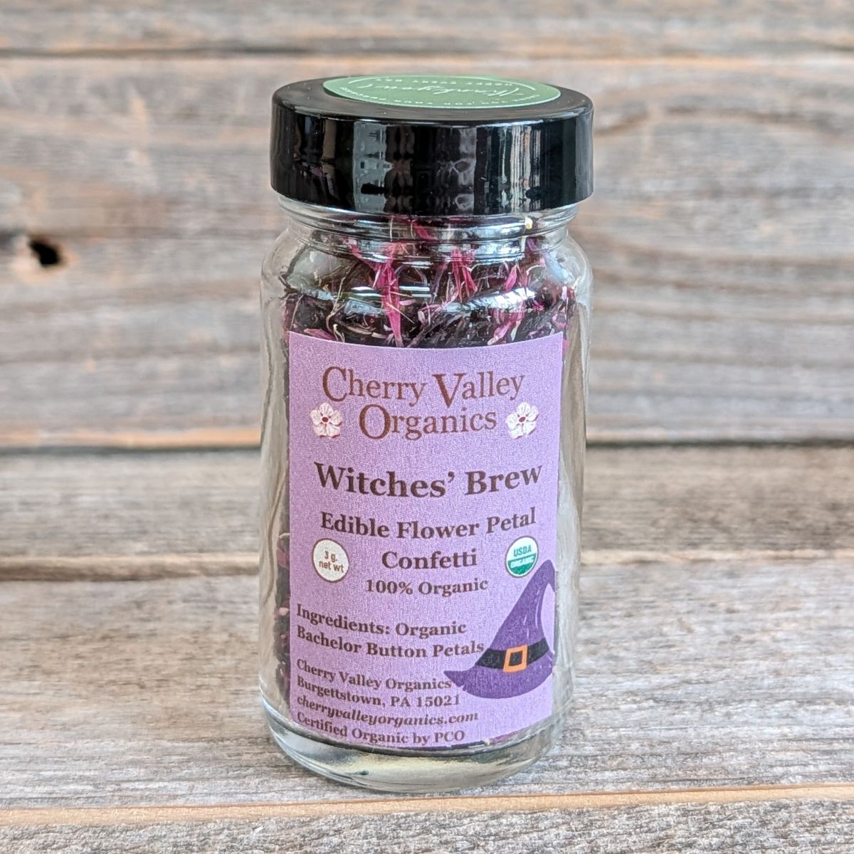 Edible Flower Petal Confetti - Witches' Brew