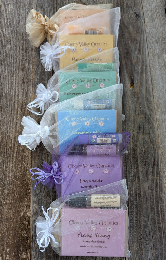 Clean, Organic Self-Care Gift Bags