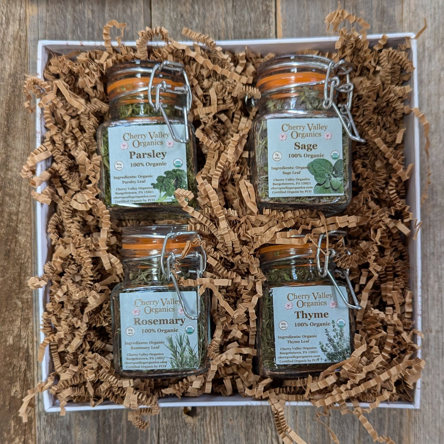 Organic Culinary Herb Gift Box