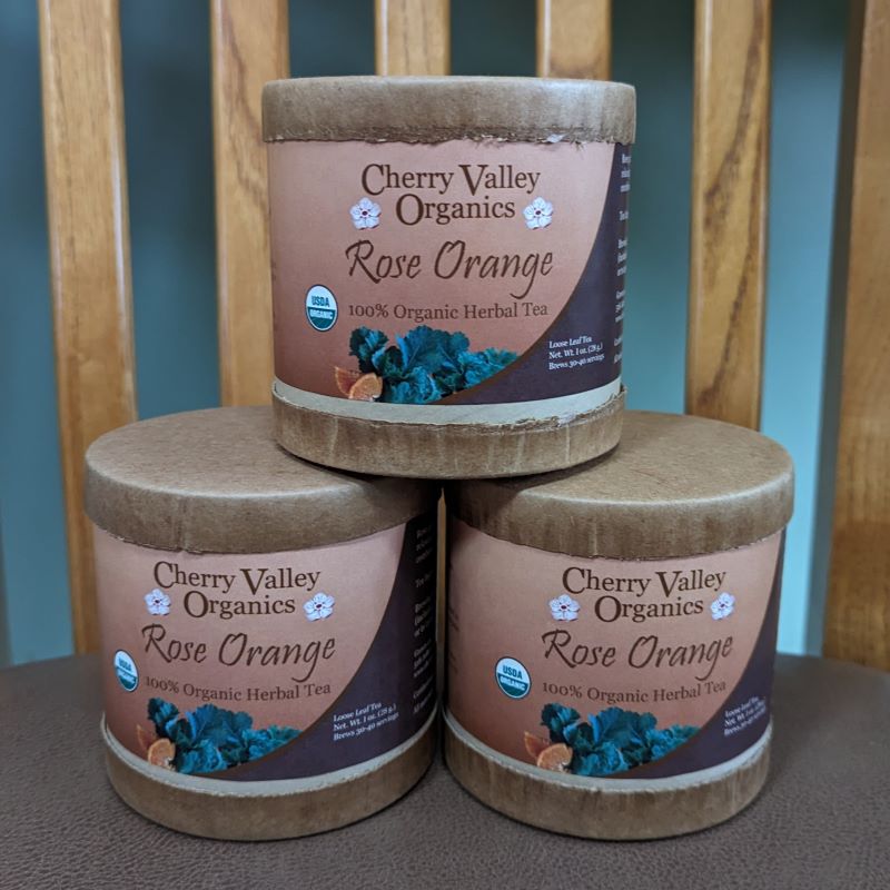 Rose Orange Herbal Tea