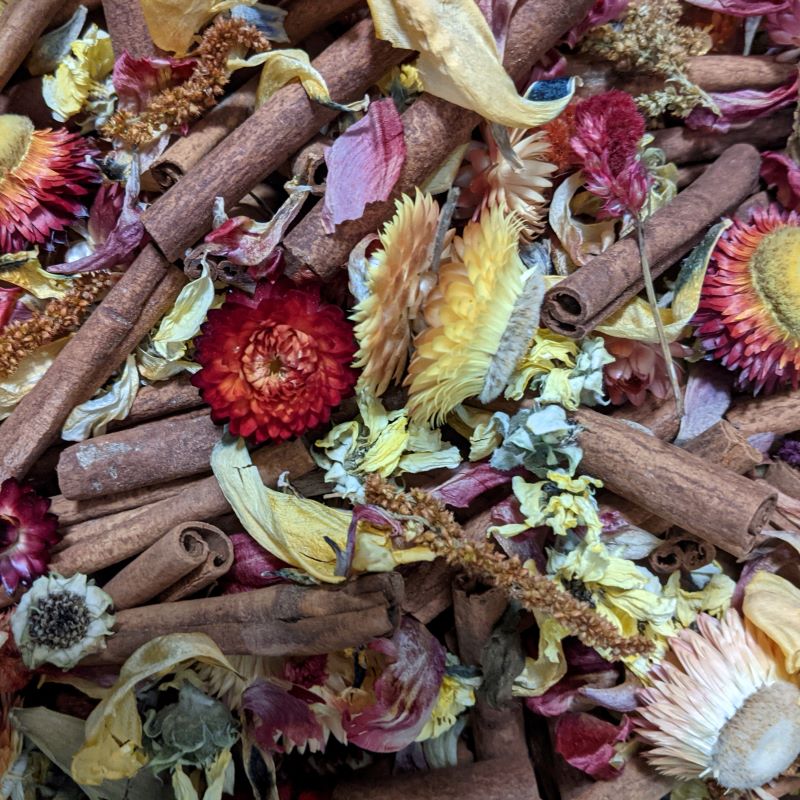 Dried Flower Potpourri - Cherry Valley Organics