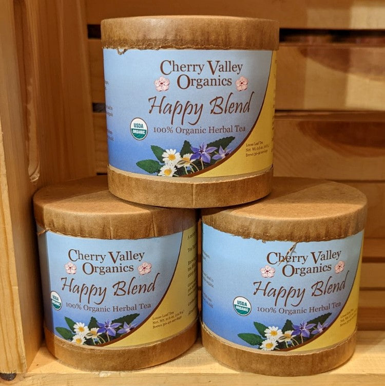 Happy Blend Herbal Tea - Cherry Valley Organics