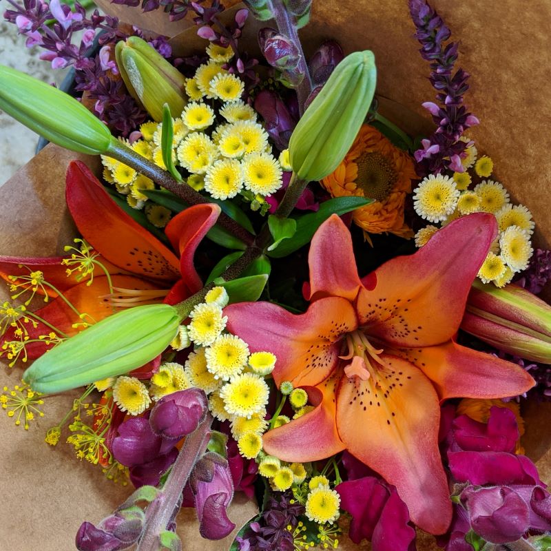 Flower Bouquet Subscription - Cherry Valley Organics