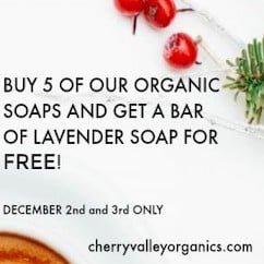 Buy 5 Get 1 Free Soap Sale Today and Tomorrow Only!