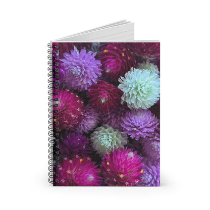 Spiral Notebook - Ruled Line - Gomphrena