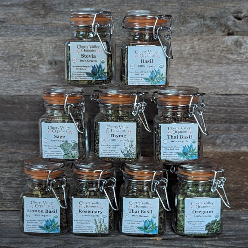 Dried Herbs - Thai Basil – Cherry Valley Organics