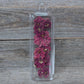 Edible Zinnias for Cake Decorating, Burgundy Purple