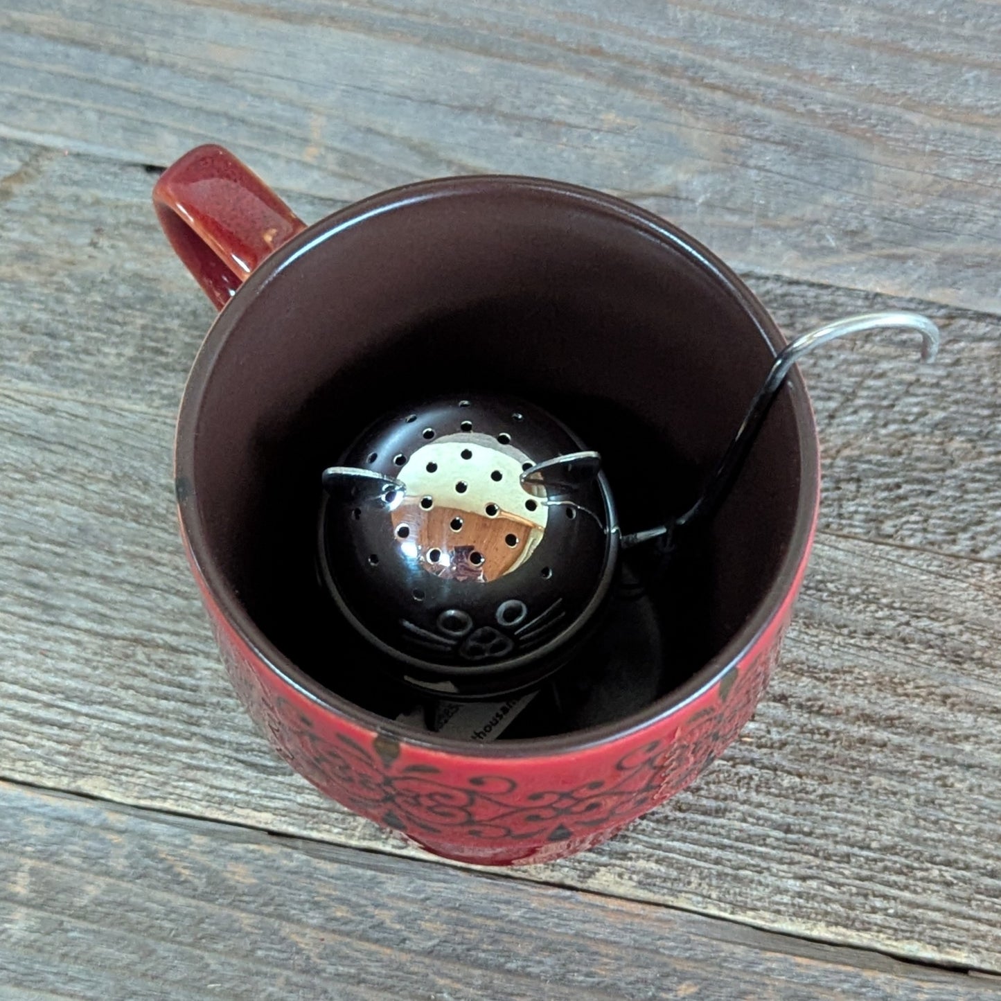 Fair-Trade Billee Standing Cat Tea Ball Infuser