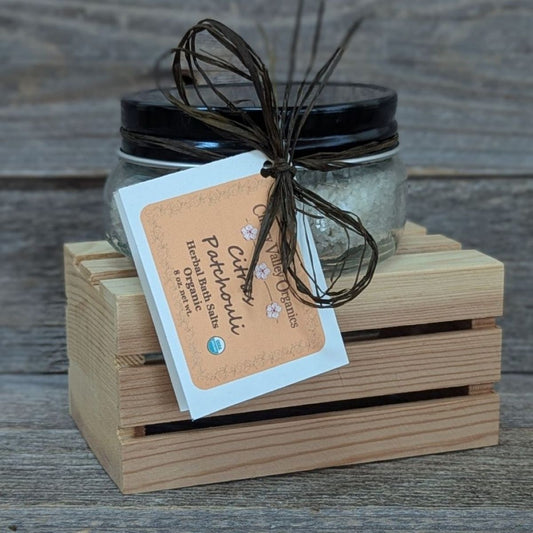 Citrus Patchouli Herbal Bath Salts