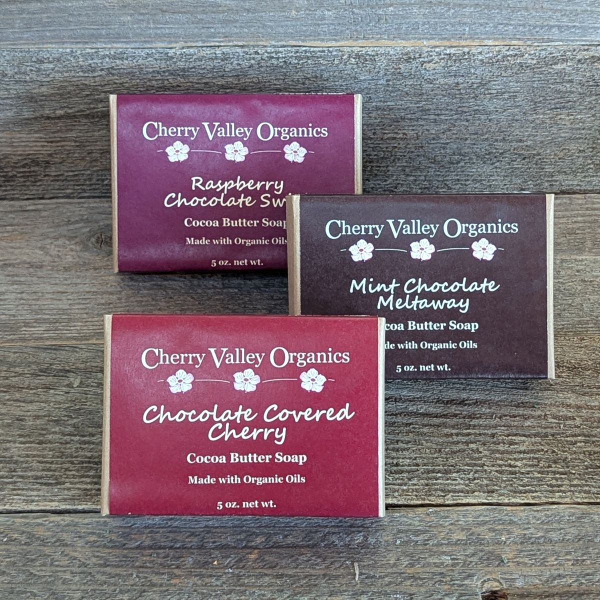 Cocoa Butter Bar Soap Trio