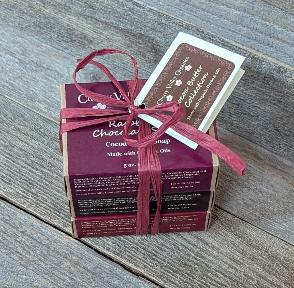 Cocoa Butter Bar Soap Trio