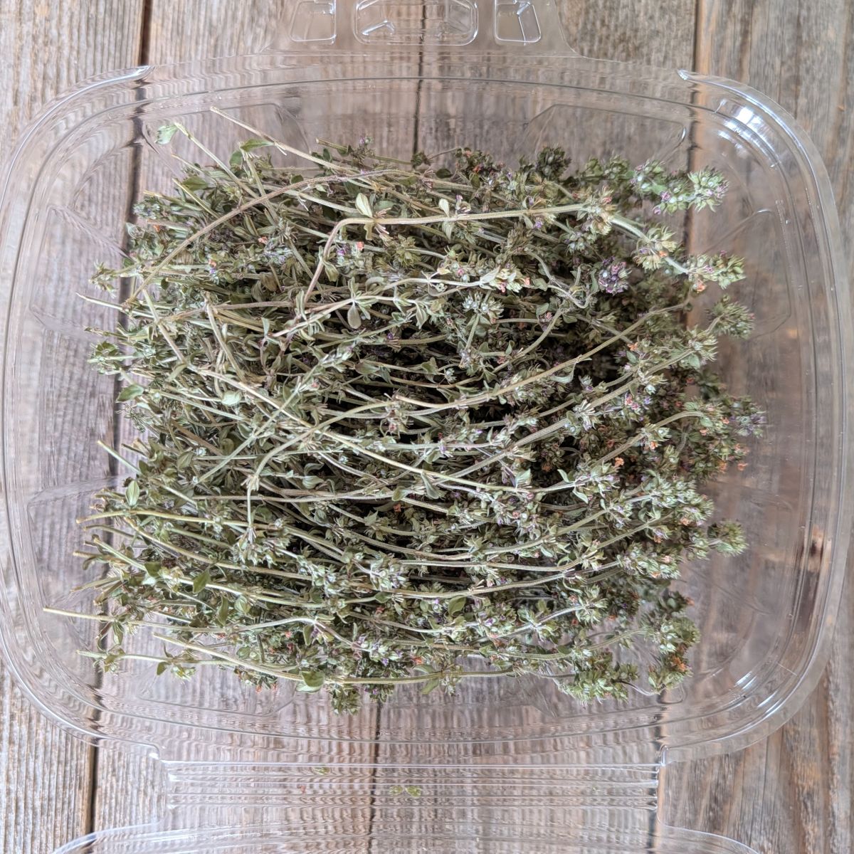 Dried Edible Lemon Thyme Sprigs with Flowers