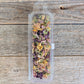 Dried Mulberry & Mauve Violas for Cake Decorating