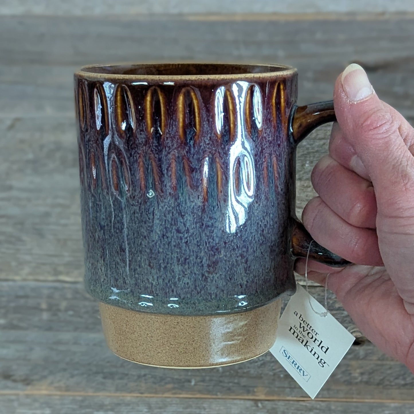 Fair-Trade Riverbank Ceramic Mug