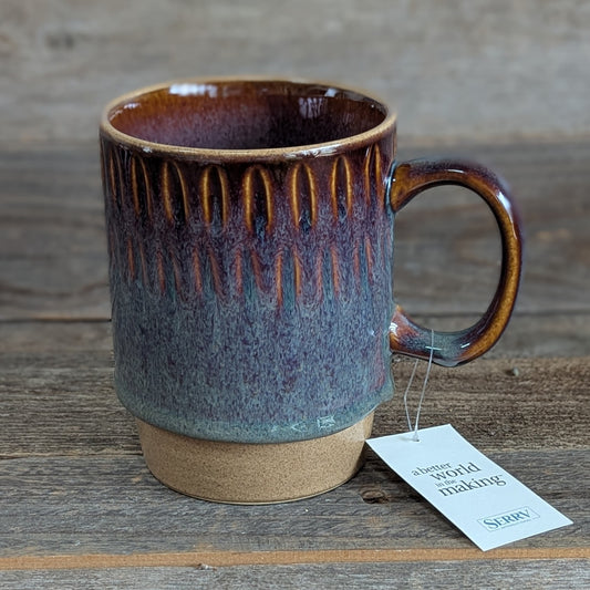 Fair-Trade Riverbank Ceramic Mug