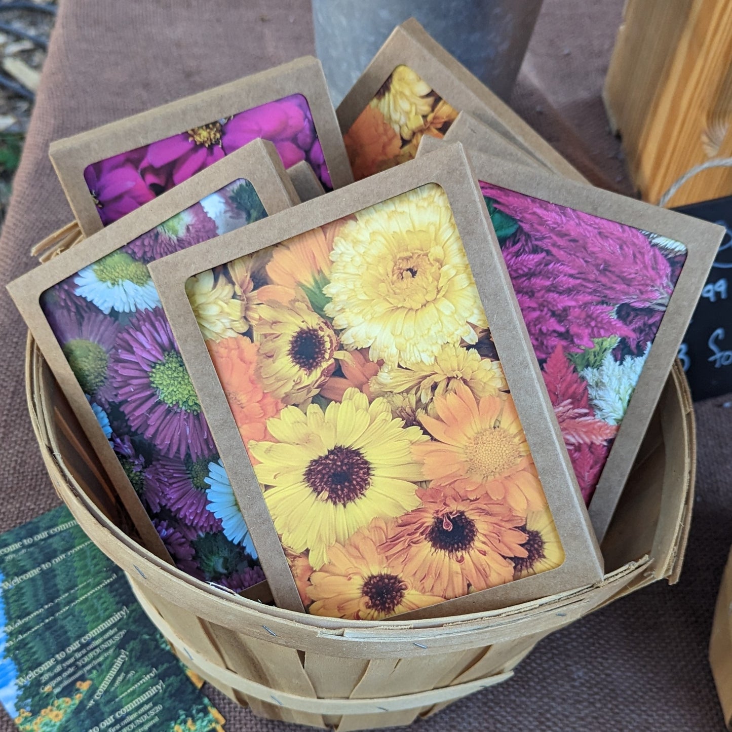 Notecards - Edible Flower Variety Pack