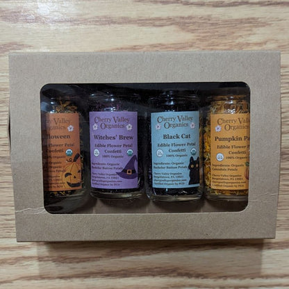 Edible Flower Petal Confetti - Halloween Kit