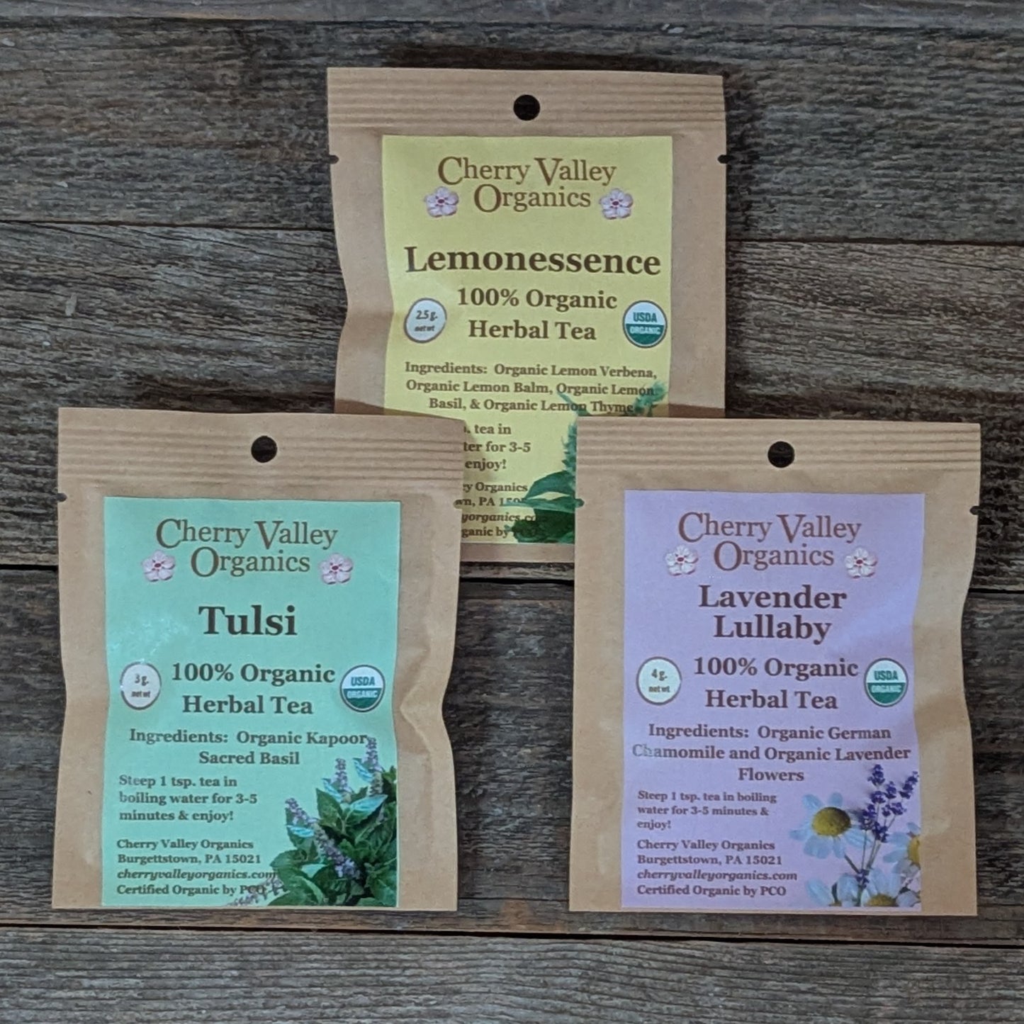 Organic Herbal Tea Sampler Pack