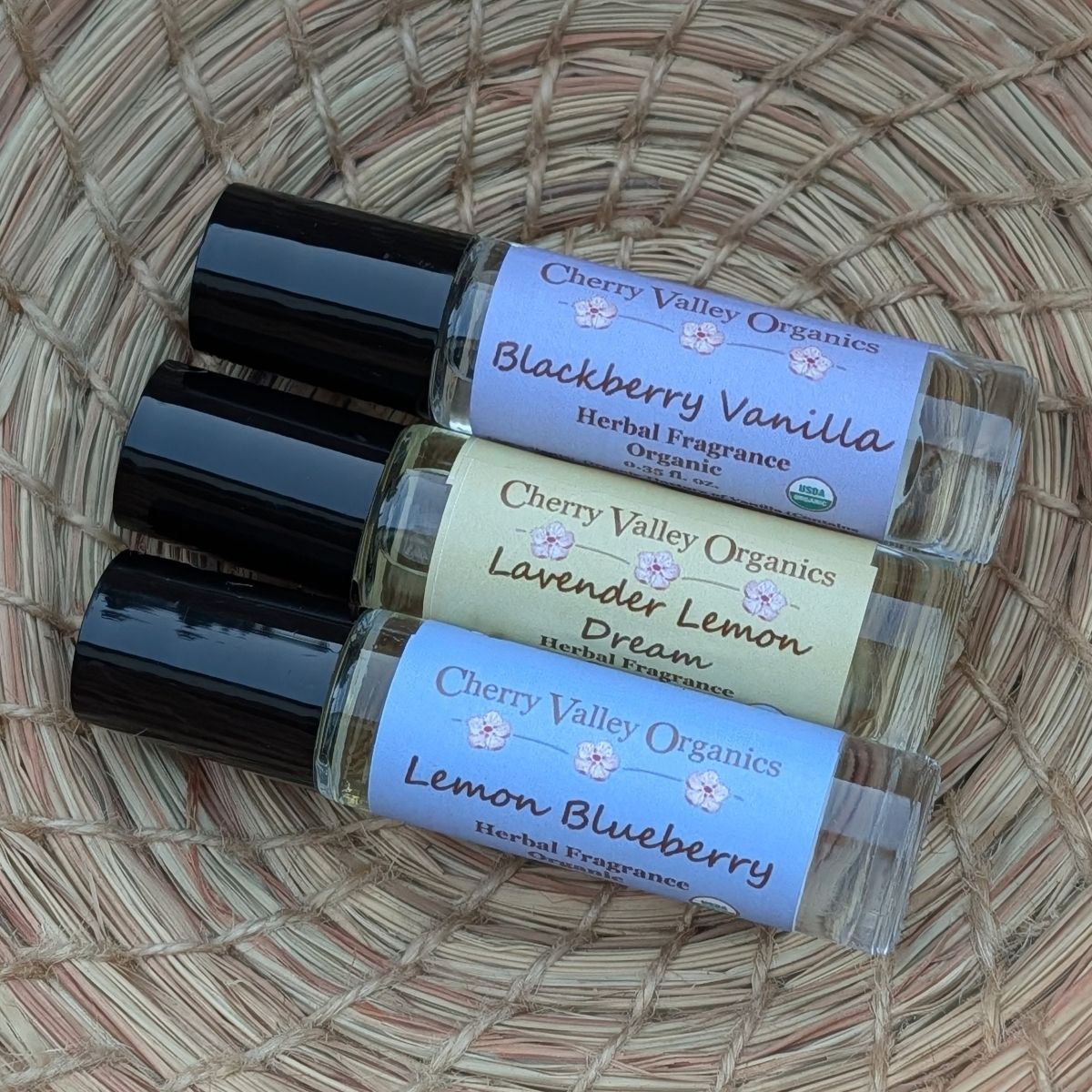 Late Summer Scents Roll-On Trio Gift Set