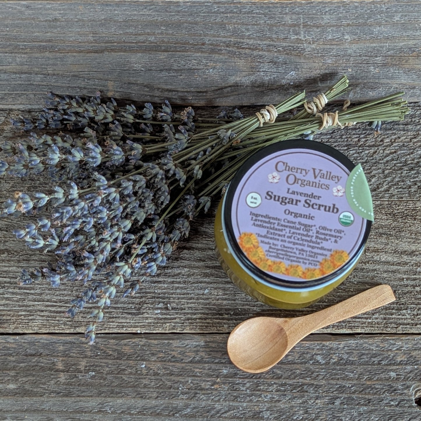 Lavender Sugar Scrub