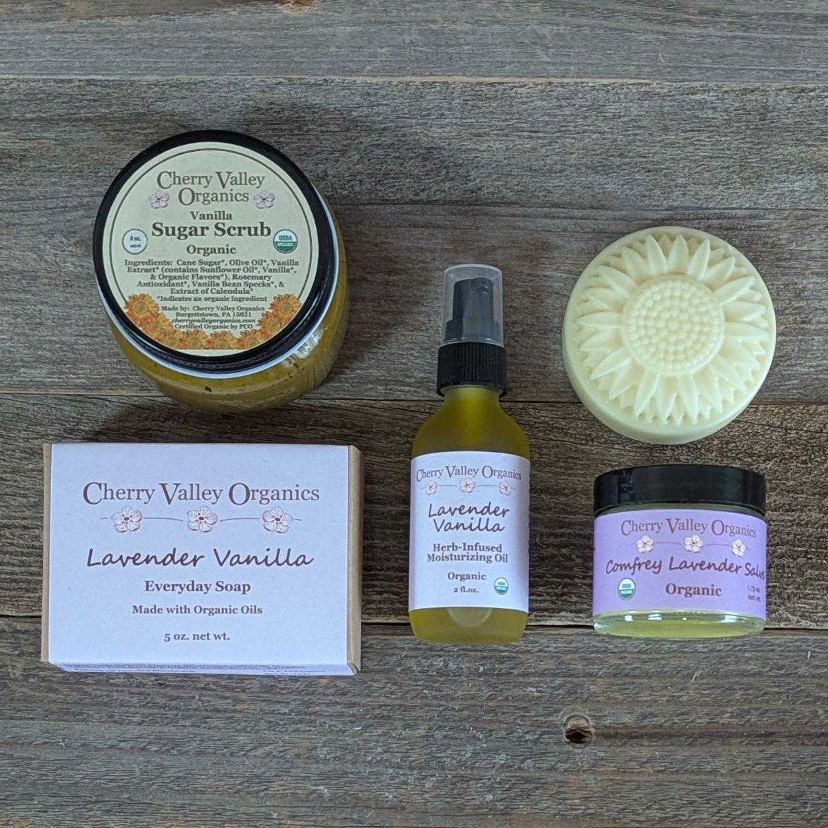 5-Step Herbal Skin Care Ritual - Lavender Vanilla